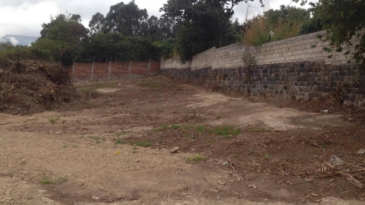 Tumbaco Hermoso Terreno Plano con Cerramiento