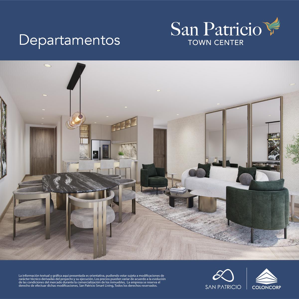 Suites y Departamentos en  Venta Exclusivo Proyecto San Patricio