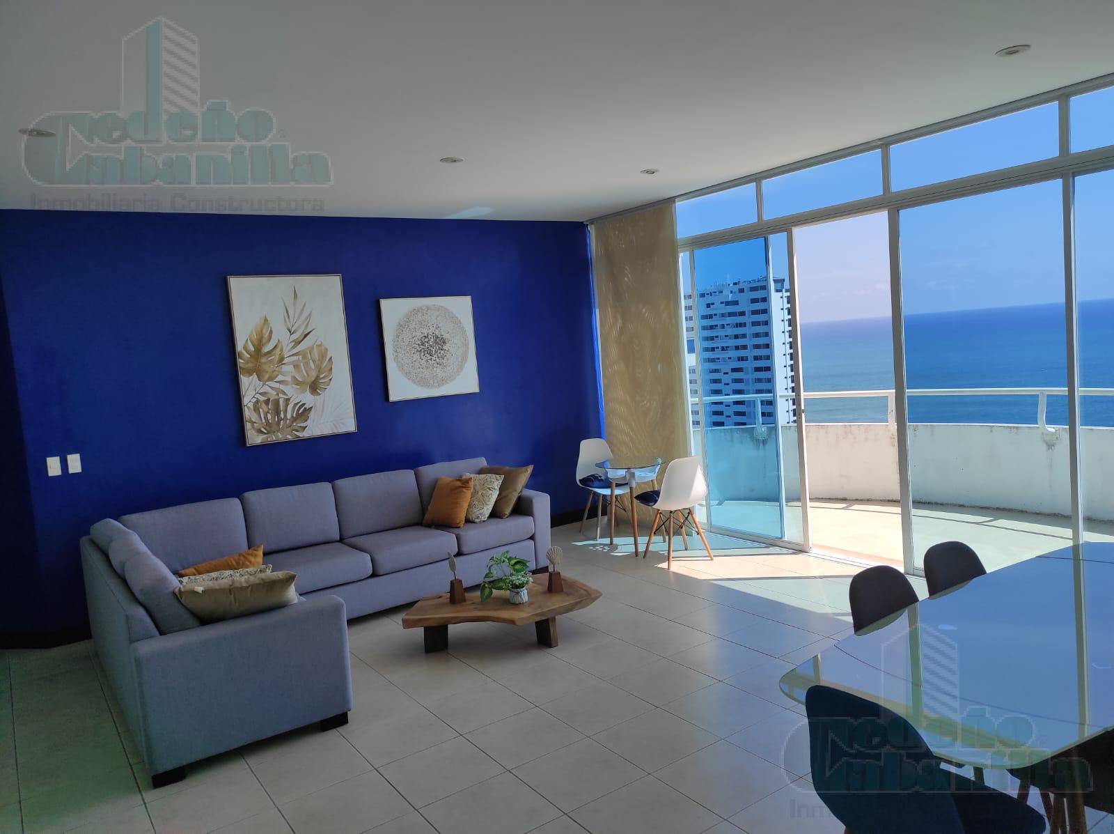 DEPARTAMENTO EN VENTA PUNTA CENTINELA CON LA MEJOR VISTA Y AMOBLADO, TU COMODIDAD EN LA RUTA DEL SOL