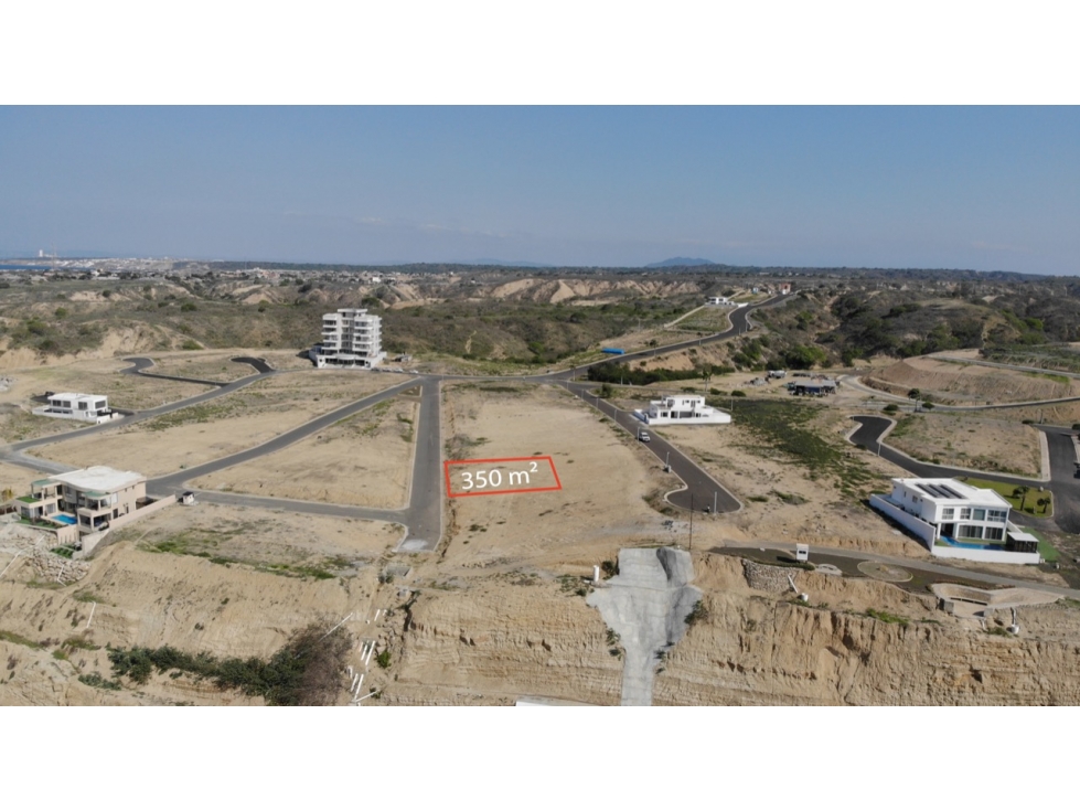 En venta lote de terreno con vista al mar Santa Marianita