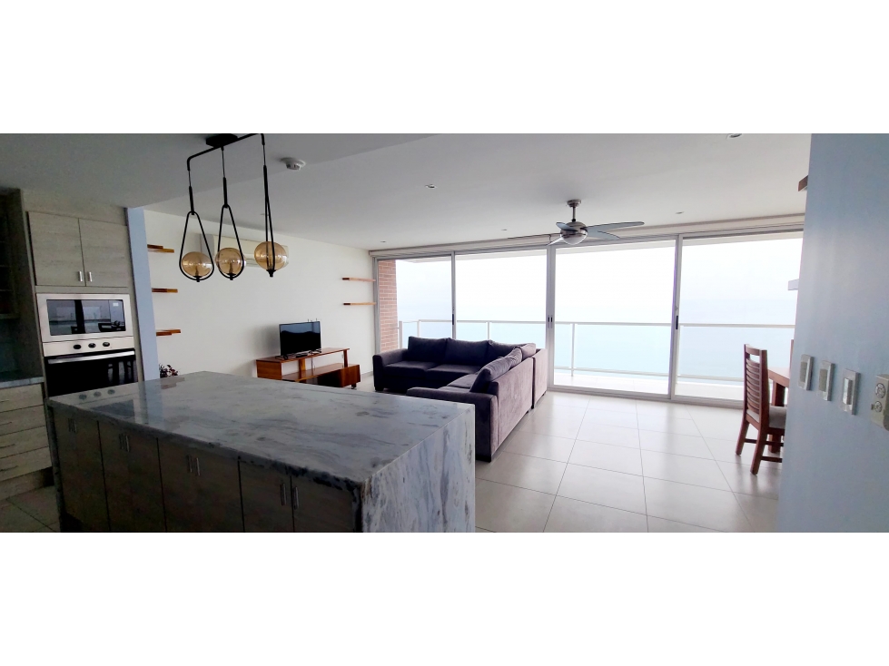 En venta departamento de lujo  edificio Ibiza Manta Ecuador.