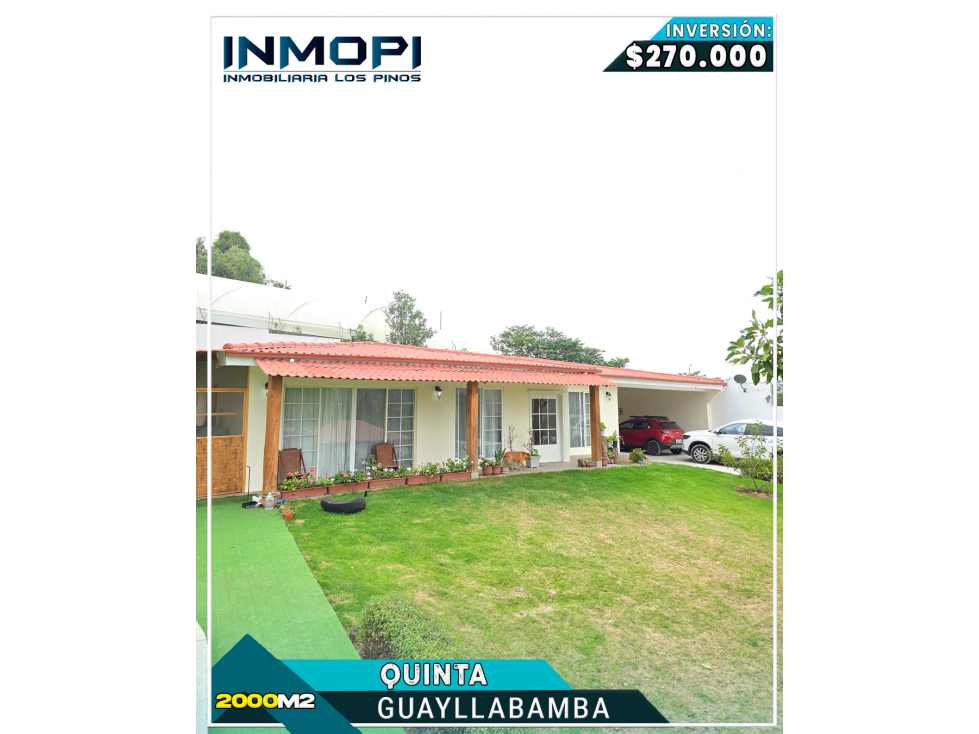 INMOPI VENDE QUINTA GUAYLLABAMBA IPN ? 0187