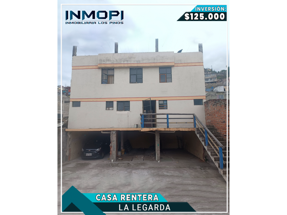 INMOPI VENDE CASA RENTERA, LA LEGARDA IPN ? 0188