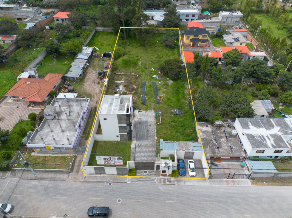 TERRENO EN VENTA 2509 M2   -TUMBACO - TOLA CHICA (SZ)