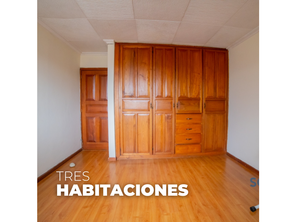 Deapartamento de 3 habitaciones sector supermaxi