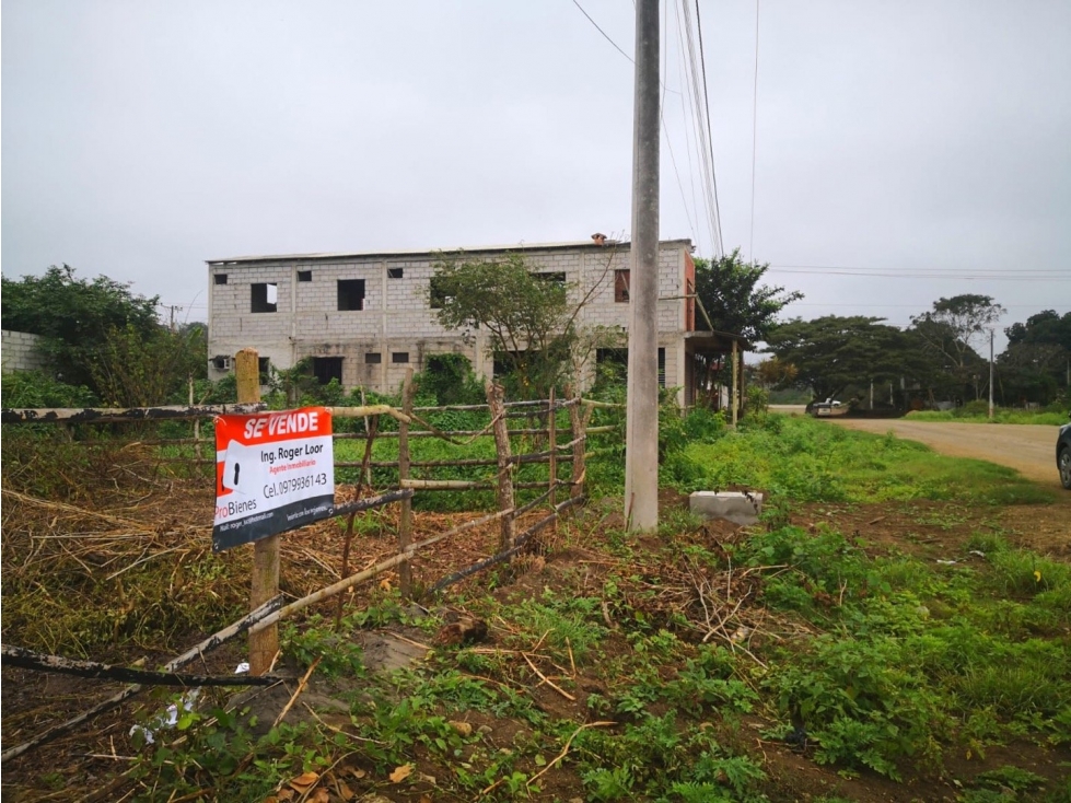 SE VENDE TERRENO EN MONTAÑITA