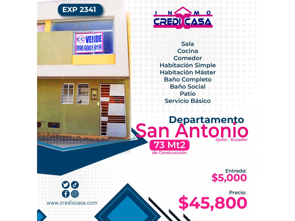CxC Venta Casa, San Antonio, Exp. 2341