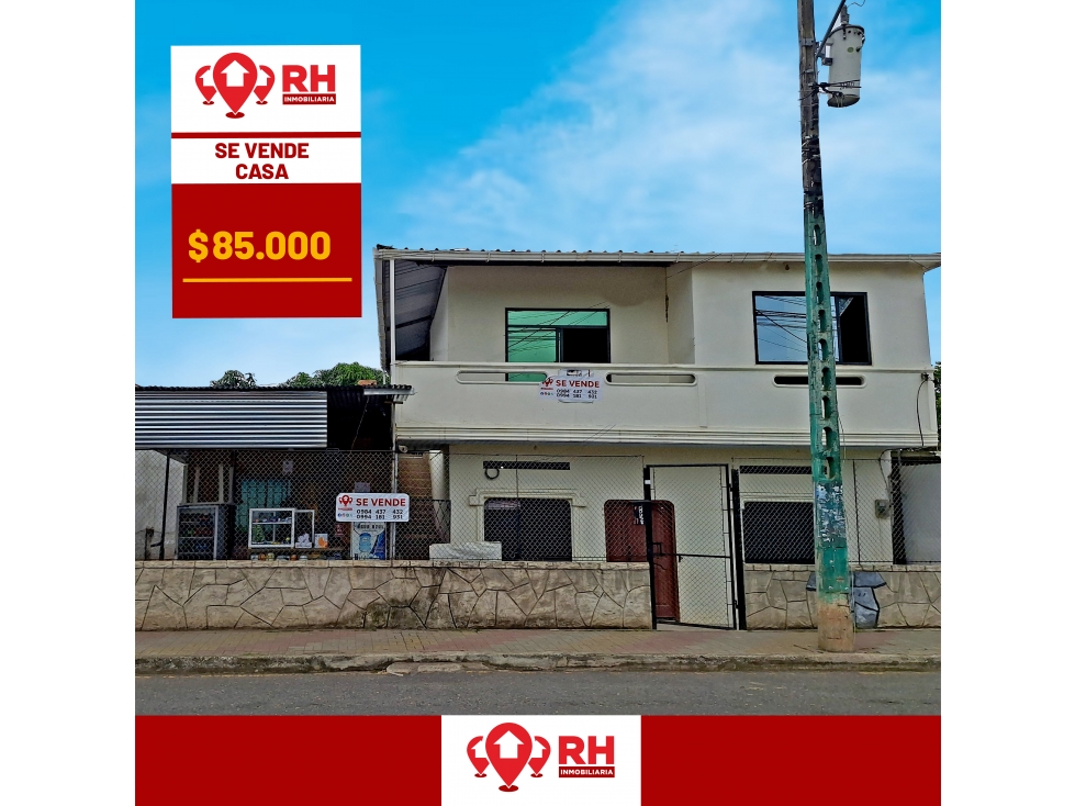 CASA EN VENTA EN LA PARROQUIA DEL RETIRO, MACHALA