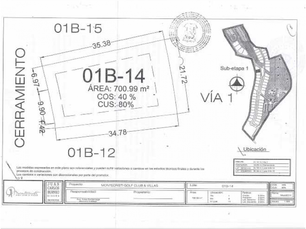 Montecristi Golf Club, Vendo terreno amplio en Urbanización cerrada