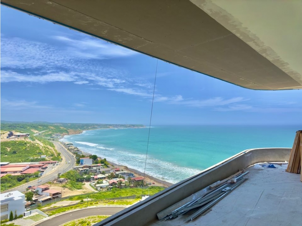 PENTHOUSE DE LUJO FRENTE AL MAR, TORRES ELIT MANTA, CIUDAD DEL MAR