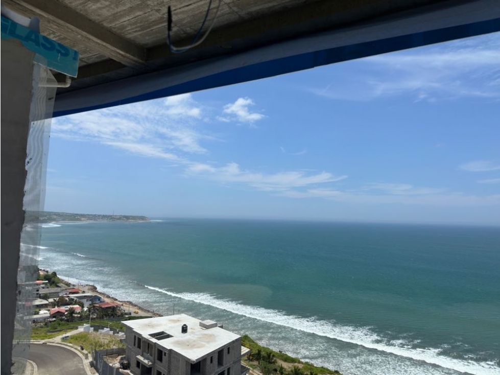 SUITE DE LUJO VISTA AL MAR EN URB. CIUDAD DEL MAR -TORRES ELIT MANTA