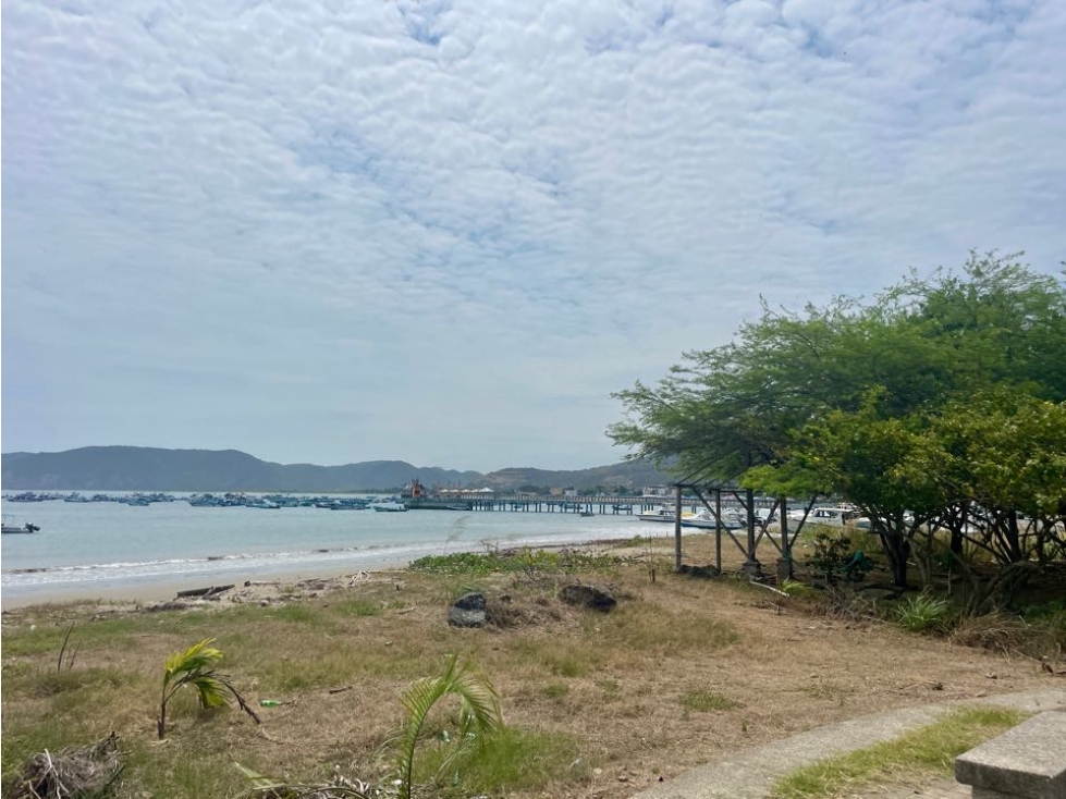 Terreno en primera línea de Mar Puerto López