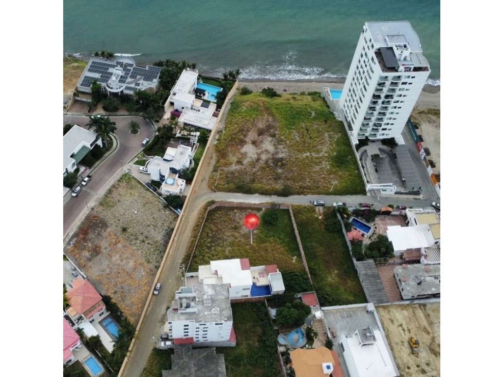 Se vende Terreno en Barbasquillo Manta segunda línea al mar