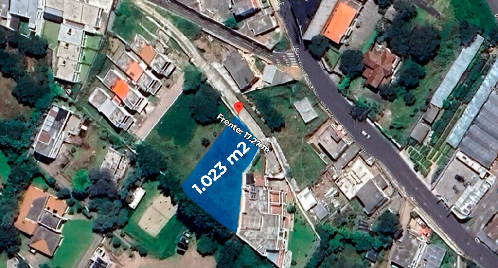 Terreno en venta de 1.023m2 en Tanda - Nayón