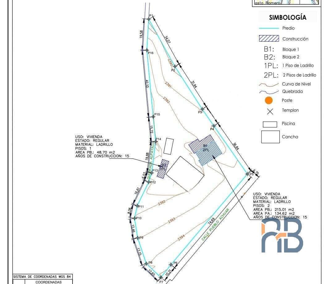 En venta terreno ideal para proyecto inmobiliario en Challuabamba